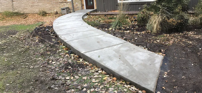 Concrete Walkways & Paths